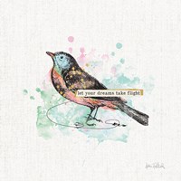 Thoughtful Wings II Fine Art Print