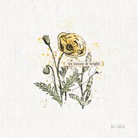 Thoughtful Blooms III Fine Art Print