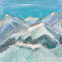 The Sun Never Says I Aqua Fine Art Print