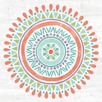 Lovely Llamas Mandala I Fine Art Print