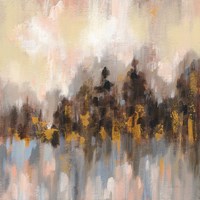 Blushing Forest I Framed Print