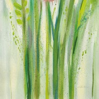 Longstem Bouquet II Square III Framed Print