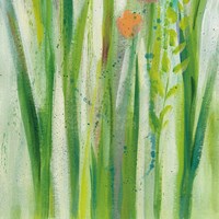 Longstem Bouquet I Square III Framed Print