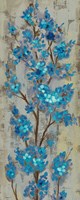 Almond Branch II Blue Crop Fine Art Print