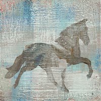 Cheval II Brown Framed Print
