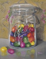 Jar Of Jellybeans Fine Art Print