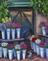 Daisy Flower Shopping Fine Art Print