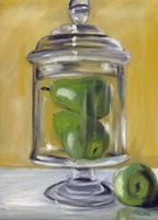 Jar Of Pears Fine Art Print