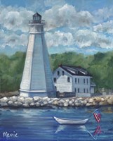 New London Lighthouse Fine Art Print