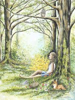 Forest Meditation Fine Art Print