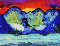 Mountain Glow Fine Art Print