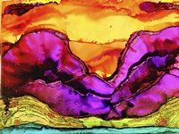 Purple Mountains Fine Art Print