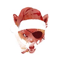 Bad Santa Fox Fine Art Print
