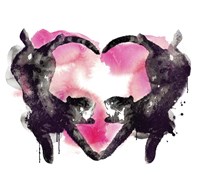 Cat Love 2 Fine Art Print