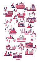 The Walking Dead Map Vera Fine Art Print