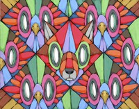 Wolf In The Roost Fine Art Print