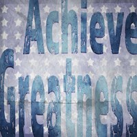 American Born Free Sign Collection V2 Fine Art Print