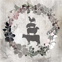 Down On The Farm V8 Framed Print