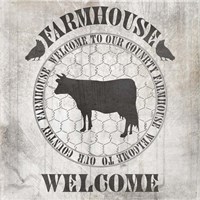 Down On The Farm Country V2 Fine Art Print