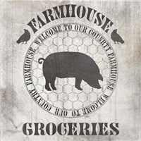 Down On The Farm Country V3 Fine Art Print