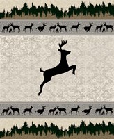 Deer Surface Pattern V1 10 Fine Art Print