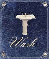 Beloved Bath Blue 2 Fine Art Print