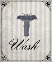 Beloved Bath Grey 2 Fine Art Print