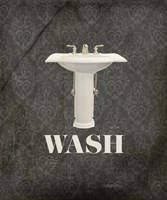 Beloved Bath Black - Wash Fine Art Print