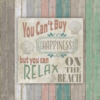 Sea Side BoHo Sign 1 Fine Art Print