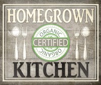 Home Grown Kitchen Fine Art Print