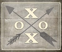 Vintage Farm Sign - XOXO 1 Fine Art Print