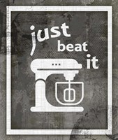 Farm Sign Beat it Fine Art Print