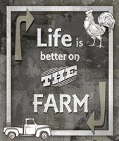 Farm Sign Farm Sweet Farm 2 Fine Art Print