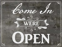 Farm Sign Open Fine Art Print