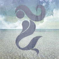 Beach Signs Mermaid Fine Art Print