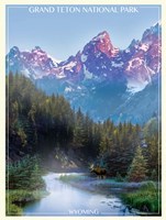 Grand Tetons Fine Art Print