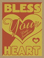 Bless Your Little Southern Heart Fine Art Print