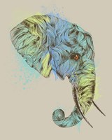 Elephant King Fine Art Print