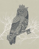 Owl King Fine Art Print