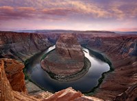 Horseshoe Bend Dusk Fine Art Print