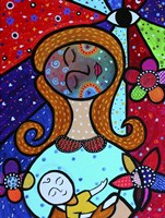 Mother And Child I Fine Art Print