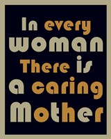 Caring Mother Fine Art Print