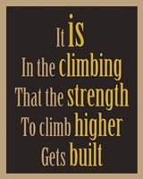 Climber Fine Art Print