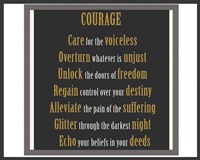 Courage Fine Art Print