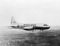 1940s 1950s American Airlines Convair Flagship Fine Art Print