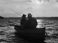 1930s Two Anonymous Men Wearing Hats Fine Art Print