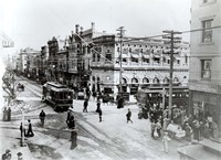 1900S Intersection Of Fair Oaks And Colorado Streets Fine Art Print