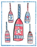 Coastal Americana III Framed Print