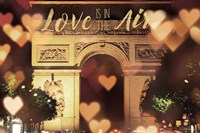 Love is in the Arc de Triomphe v2 Fine Art Print