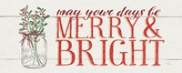 Merry and Bright Fine Art Print